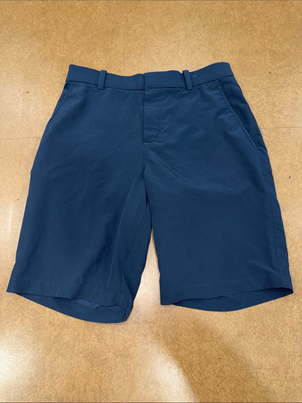 Nike Men's Navy Flat-Front Dri-Fit Golf Shorts • See ALL Photos • Size 30